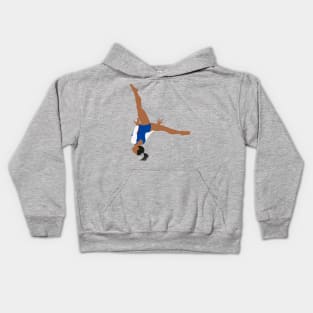 Gymnast - Layout Stepout Kids Hoodie